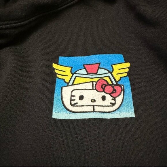 Hello Kitty By Sanrio Hoodie Adult Rocket cat superhero size S - Picture 3 of 10